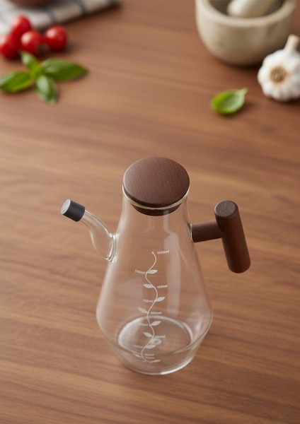 Cam Yağlık - Akasya Kulplu 1 Litre - Oval modelleri