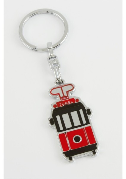 Wizard Nostajik Tramvay Metal Anahtarlık-Gümüş Rengi fiyatları