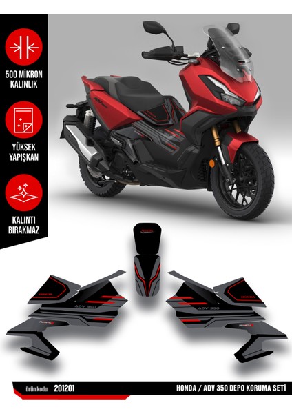 Honda Adv 350 Koruma Seti - Pütürlü