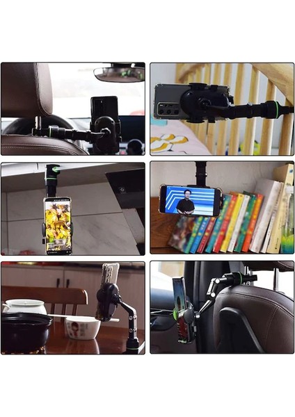 Telefon Tutucu Araç Içi Dikiz Aynası ve Arka Koltuk Için Ayarlı Telefon Tutucu fırsatları