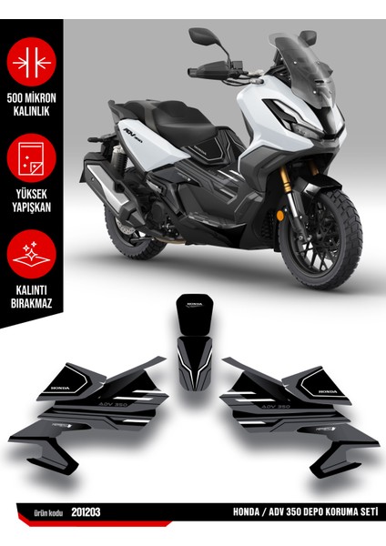 Honda Adv 350 Koruma Seti - Pütürlü modelleri