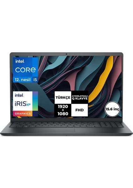 Vostro N1605PVNB3520_U16 I5-1235U 16 GB 512 SSD O/b 15.6" Ubuntu Notebook modelleri