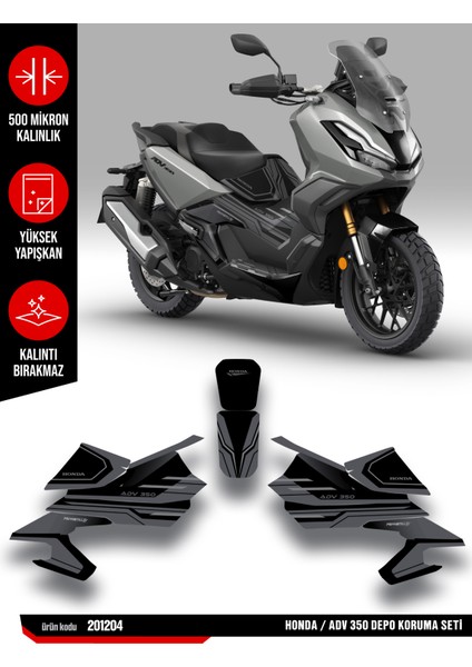 Honda Adv 350 Koruma Seti - Pütürlü