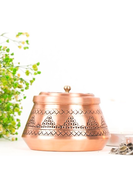 Kulpsuz Köşe Bakır Demet & Reçine Tütsülük