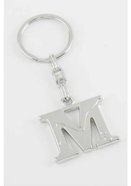 Wizard Harfli Metal Anahtarlık-M