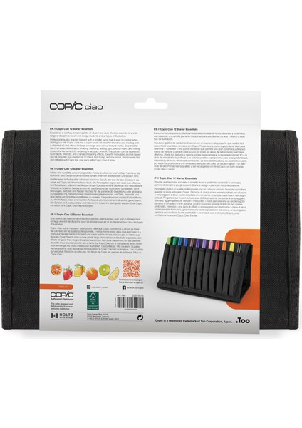 Ciao Marker 12 Li Cüzdan Seti Starter Essentials modelleri