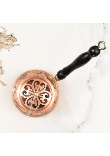 Kulplu Köşeli Bakır Demet & Reçine Tütsülük fiyatları