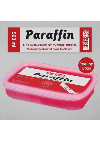 El ve Ayak Için 500 ml Parlak ve Yumuşaklık Sağlayan Parafin Serisi