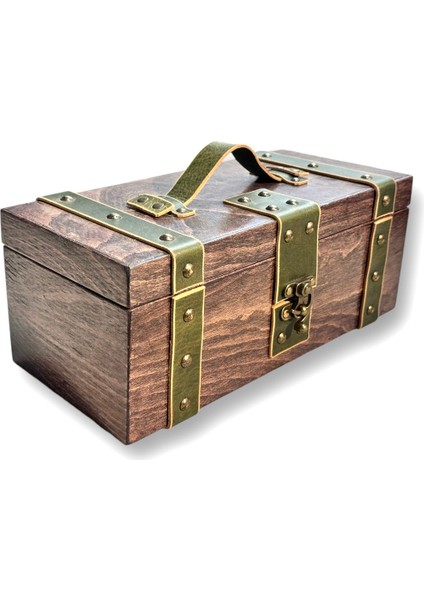 Bricks I Deri Şeritli Ahşap Kutu modelleri