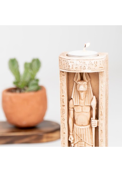 Dekoratif Anubis Toprak Mumluk fiyatları