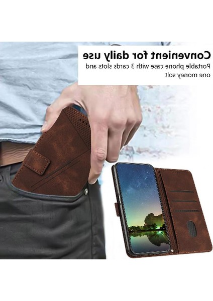 Samsung Galaxy S23 Ultra Kadın Erkek Pu Deri Cüzdan Telefon Kılıfı Için Stand Özellikli Flip Folio Kılıf (Yurt Dışından) fırsatları