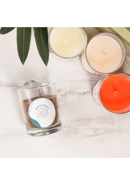 Kahve Kokulu Bardak Mum fiyatları