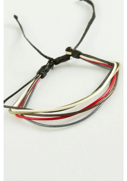 6'lı Renkli Ip Bileklik