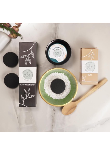 Frankincense Reçine Tütsü Seti