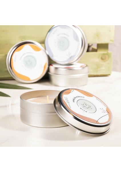 Vanilya Aromalı Metal Mum fiyatları