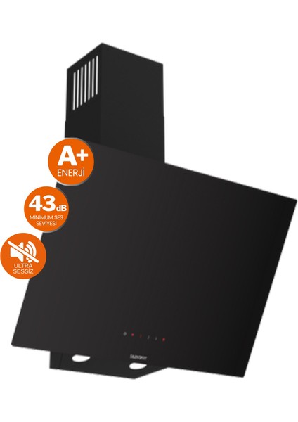 Flowart Lumino Silenart Ultra Sessiz Siyah Ankastre Set ( D077-SA + QBL62CS + SS205 ) fiyatları