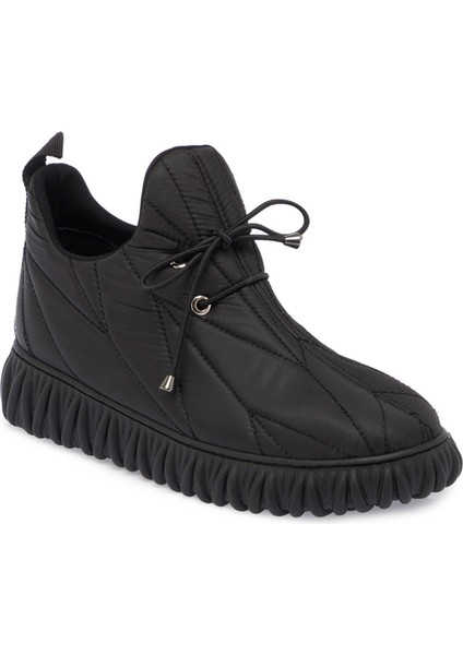 Siyah Tekstil Kadın Casual Ayakkabı - K23S1AY66919-S8Q