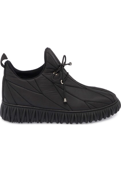 Siyah Tekstil Kadın Casual Ayakkabı - K23S1AY66919-S8Q