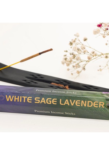Beyaz Adaçayı & Lavanta Aromalı Premium Çubuk Tütsü fiyatları