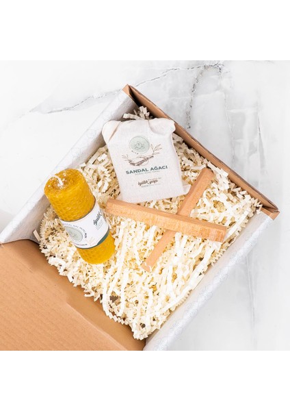 Sukha Balmumu Mum & Ağaç Tütsü Seti fırsatları