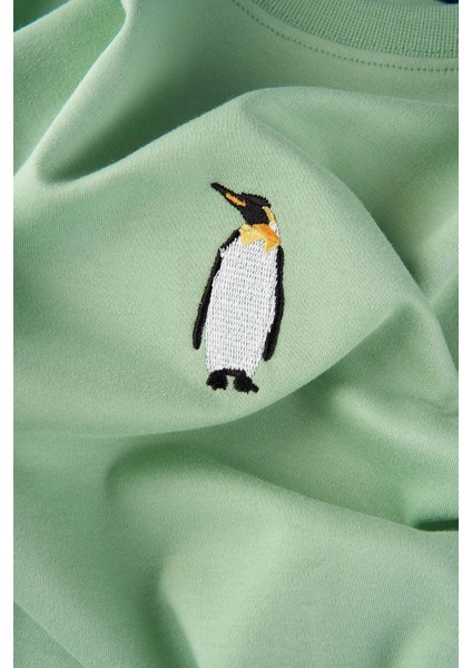 Imparator Penguen Premium T-Shirt - Mint Yeşili fiyatları