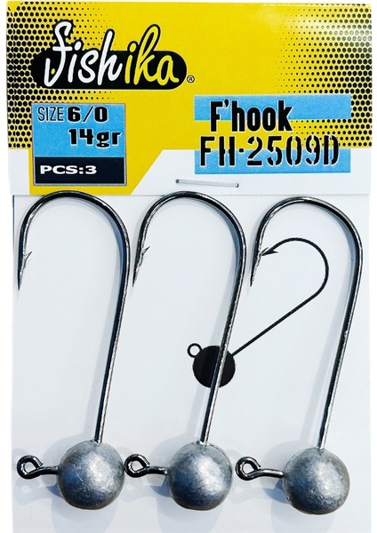 2509 #6/0 14GR Jig Head
