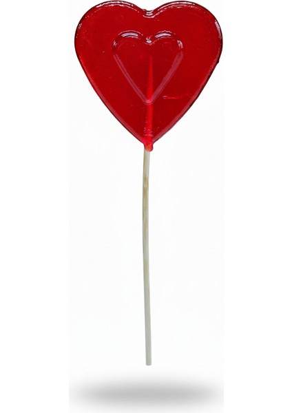 Büyük Boy 5 Adet Kalpli Sosyete Şeker 28 gr Lolipop Kırmızı Çubuklu Çocuk Doğum Günü Party modelleri