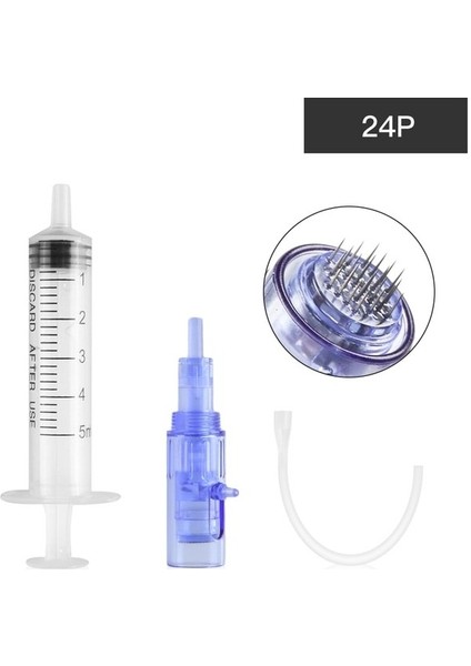 10 Adet 24 Pin Profesyonel Derma Damga Kalemi Microneedle Kartuşları Iğneler Hydra Tabancası S (Yurt Dışından) fiyatları