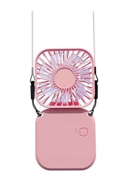 El Fanı Mini Masaüstü ve Boyun Askılı Fan Portatif Şarjlı 3 Kademeli Vantilatör Soğutucu fırsatları