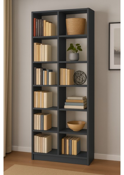 Modern 2'li Kitaplık