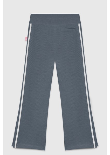 Regular Fit Lastikli Bel Bol Paça Tayt Kız Çocuk Tayt BNTG23310 fiyatları