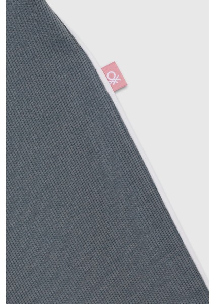 Regular Fit Lastikli Bel Bol Paça Tayt Kız Çocuk Tayt BNTG23310 fırsatları