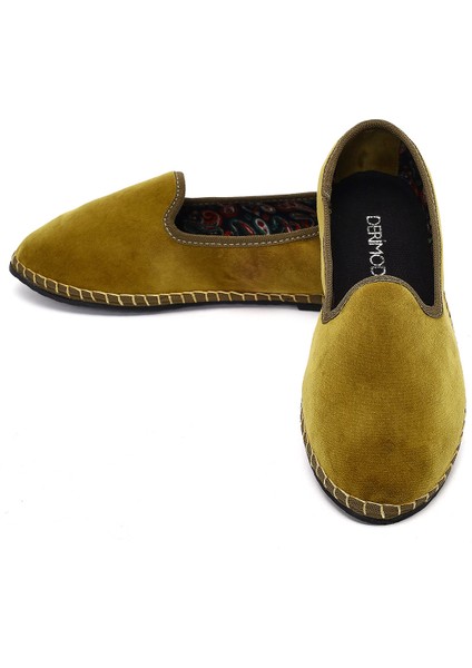 Kadın Yeşil Kumaş Loafer 25AFD20546F
