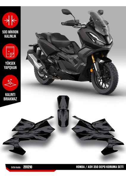 Honda Adv 350 Koruma Seti - Pütürlü