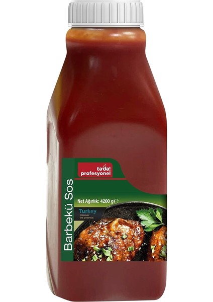 Profesyonel Barbequ / Barbekü Sos 4,2 kg x 4 Adet