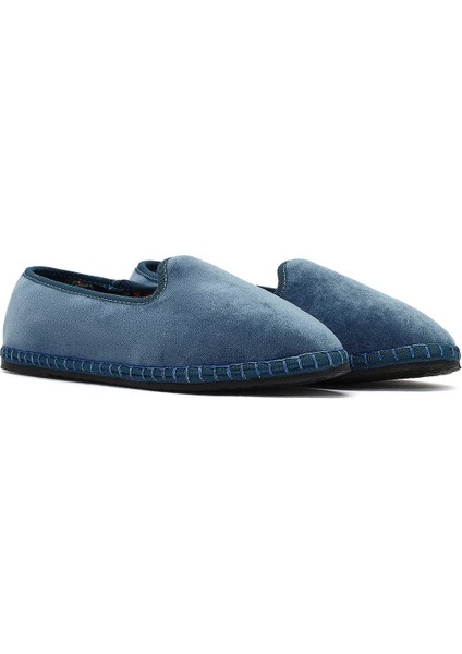 Kadın Mavi Kumaş Loafer 25AFD20546F modelleri