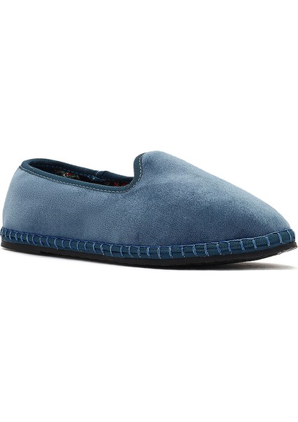 Kadın Mavi Kumaş Loafer 25AFD20546F