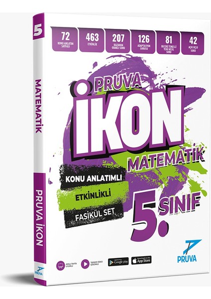 5.sınıf Matematik Ikon Konu Anlatımlı Fasikül Set