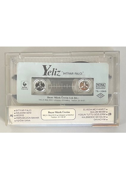 Yeliz Ihtiyar Falcı Kaset (Orijinal Dönem Kağıt Baskı Kaset) fiyatları
