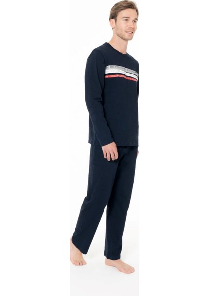 Erkek Kışlık Uzun Kol Pijama Takım 18947