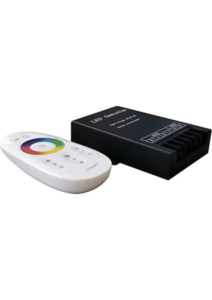 2.4g Dokunmatik Uzaktan Kumanda 30A Yüksek Güç Kontrol Cihazı Denetleyici Rgb Dimmer LED Işık Şerit KTF-QC19 DC12-24V