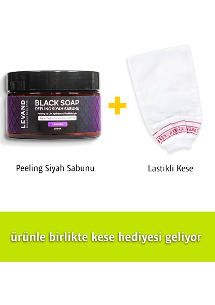 Fas Siyah Sabunu Lavanta Jel Peeling Sabunu 250 gr fırsatları