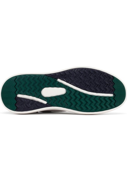 Erkek Beyaz Bağcıklı Kalın Tabanlı Deri Sneaker 25WFD685318 fırsatları
