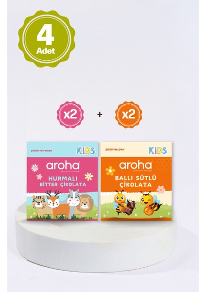 Kids 4'lü Çikolata Tadım Seti