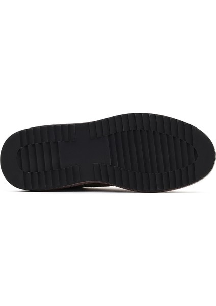 Erkek Vizon Bağcıklı Kalın Tabanlı Süet Deri Sneaker 25WFD631010 fırsatları