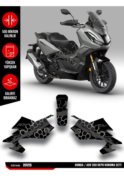 Honda Adv 350 Koruma Seti - Pütürlü