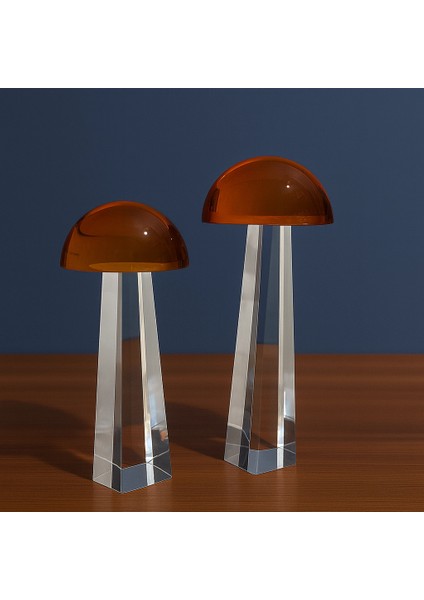 Kristal Mantar Ikili Dekoratif Obje 20X9 fiyatları