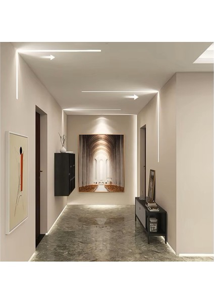 LED Koşu Işıkları Şerit Cob 3000K Wifi App Kontrolü 12-24V Takip Işığı Su Koçanı Oda Dekoratif Aydınlatma Anahtarı Dokunmatik Tuş