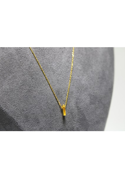 14 Ayar Altın I Harfi Kolye Zinciriyle Beraber indirimleri