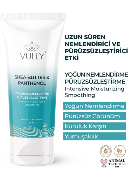 Yoğun Nemlendirici Pürüzsüzleştirici Kuru ve Hassas Ciltler Için El Kremi 75 ml